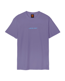 The Santa Cruz Mens Wooten Cyber T-Shirt in Purple Haze