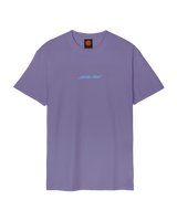 The Santa Cruz Mens Wooten Cyber T-Shirt in Purple Haze
