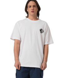The Santa Cruz Mens Winkowski 8th Planet T-Shirt in White