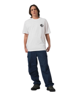 The Santa Cruz Mens Winkowski 8th Planet T-Shirt in White