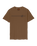 The Santa Cruz Mens Tonal Opus Dot Stripe T-Shirt in Chestnut