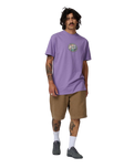 The Santa Cruz Mens Collage Oval Dot T-Shirt in Purple Haze