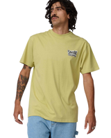 The Santa Cruz Mens Collage Hand T-Shirt in Faded Khaki