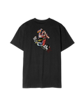 The Santa Cruz Mens Collage Hand T-Shirt in Black