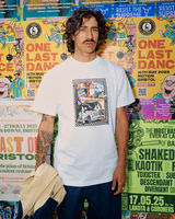 AD Collage Front T-Shirt in White