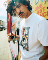 AD Collage Front T-Shirt in White