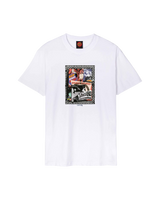 The Santa Cruz Mens AD Collage Front T-Shirt in White