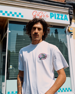 Natas Sketch Panther T-Shirt in White