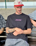 Roskopp Monster Strip T-Shirt in Black