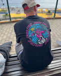 Roskopp Monster Strip T-Shirt in Black