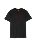 The Santa Cruz Mens Roskopp Monster Strip T-Shirt in Black