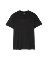 The Santa Cruz Mens Roskopp Monster Strip T-Shirt in Black