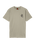 Stamped Screaming Hand T-Shirt in Stone Grey