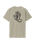 Stamped Screaming Hand T-Shirt in Stone Grey
