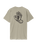 Stamped Screaming Hand T-Shirt in Stone Grey