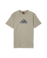 The Santa Cruz Mens Winkowski Curb T-Shirt in Stone Grey