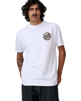 The Santa Cruz Mens Loco Dot T-Shirt in White