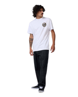 The Santa Cruz Mens Loco Dot T-Shirt in White