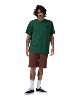 The Santa Cruz Mens Winkowski Eighth Planet T-Shirt in Kale