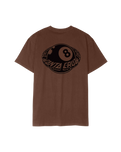 The Santa Cruz Mens Winkowski Eighth Planet T-Shirt in Coffee