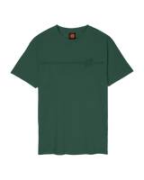 Tonal Opus Dot Stripe T-Shirt in Kale