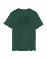 Tonal Opus Dot Stripe T-Shirt in Kale