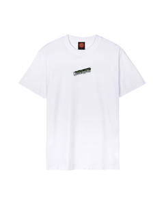 The Santa Cruz Mens Damaged Hand T-Shirt in White