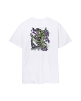 The Santa Cruz Mens Damaged Hand T-Shirt in White