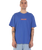 The Santa Cruz Mens Classic Fade Strip Centre T-Shirt in Sapphire