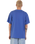 The Santa Cruz Mens Classic Fade Strip Centre T-Shirt in Sapphire