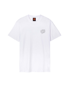The Santa Cruz Mens Dressen Spider T-Shirt in White