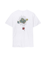 The Santa Cruz Mens Dressen Spider T-Shirt in White