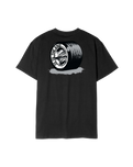 The Santa Cruz Mens TTE Tired Dot T-Shirt in Black