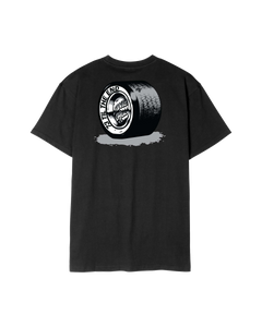 The Santa Cruz Mens TTE Tired Dot T-Shirt in Black