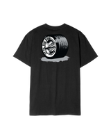 The Santa Cruz Mens TTE Tired Dot T-Shirt in Black