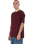 The Santa Cruz Mens Tonal Opus Dot Stripe T-Shirt in Dark Plum