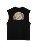 The Santa Cruz Mens Guzman Dot Vest in Black