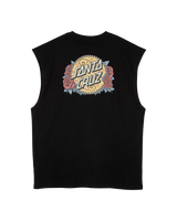 The Santa Cruz Mens Guzman Dot Vest in Black