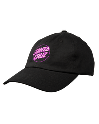 The Santa Cruz Womens Partial Dot Cap in Black