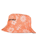 The Santa Cruz Womens Take A Trip Reversible Bucket Hat in Apricot & Black