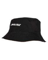 The Santa Cruz Womens Take A Trip Reversible Bucket Hat in Apricot & Black