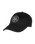 The Santa Cruz Womens Chrome Ringed Flower Cap in Black