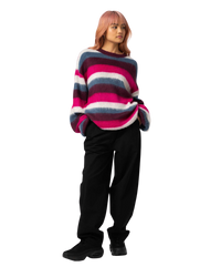 The Santa Cruz Womens Riot Knit Jumper in Multi