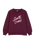 The Santa Cruz Womens Ribbon Script Front Sweatshirt in Dark Cherry