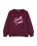 The Santa Cruz Womens Ribbon Script Front Sweatshirt in Dark Cherry