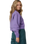 The Santa Cruz Womens Kelp Strip Sweatshirt in Purple Haze