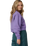 The Santa Cruz Womens Kelp Strip Sweatshirt in Purple Haze