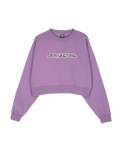 The Santa Cruz Womens Kelp Strip Sweatshirt in Purple Haze