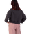 The Santa Cruz Womens Star Snail Sweatshirt in Black Wash