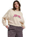 Winkowski 8Baller Strip Sweatshirt in Chalk